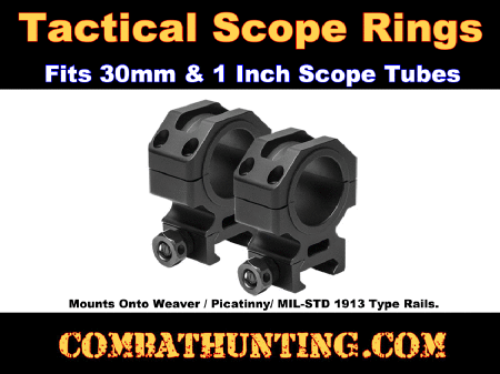 Tactical Scope Rings 30mm 1
