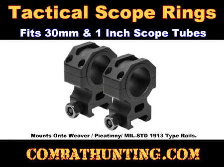 Tactical Scope Rings 30mm 1