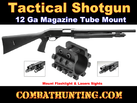 Shotgun Flashlight Mount - Laser Mount