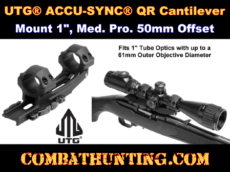 UTG ACCU-SYNC QR Cantilever Mount 1