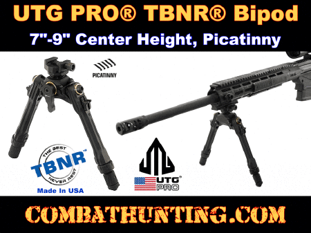 UTG PRO® TBNR Bipod, 7