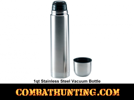 Vacuum Bottle 1qt Stainless Steel