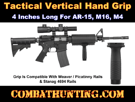 Tactical Vertical Grip Full Size Foregrip 4