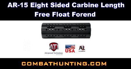 AR-15 Eight Sided Carbine Free Float Forend