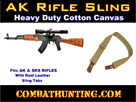 AK47 Rifle Sling Desert Tan