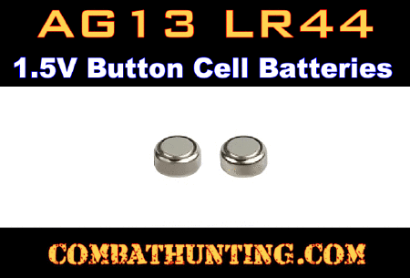 AG13 LR44 Alkaline Button Cell  Batteries 2 Pack