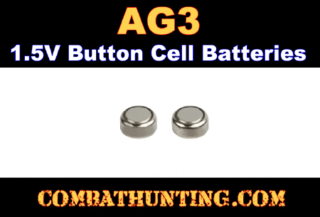 AG3 Button Batteries QTY2