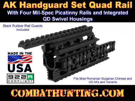 SAR Mak-90 Handguard Set AK Quad Rail Universal