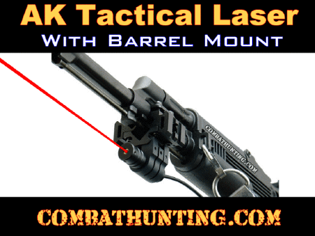 AK-47 Laser Sight AKM Tactical Laser Sight With Tri-rail AK Laser Mount
