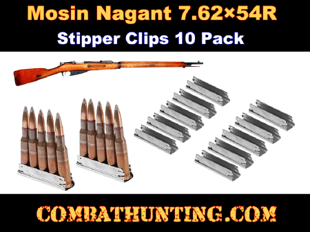 Mosin Nagant Stripper Clips 10 Pack M44 M91/30