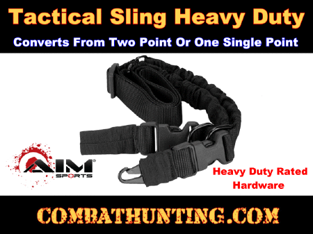 Acid Tactical Bungee Sling With Clasp Covers For Rifle/Shotgun – Green