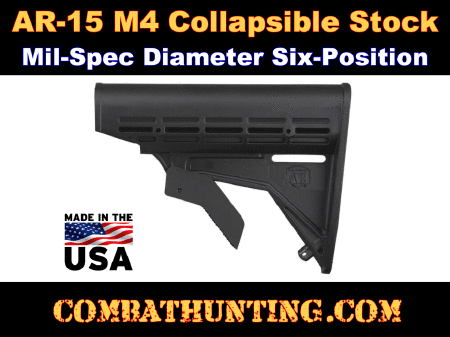 AR-15 Mil-Spec M4 Collapsible Stock 