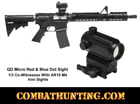  Micro Red Blue Dot Sight