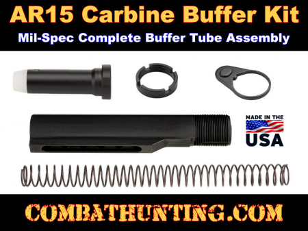 AR-15 Buffer Tube Assembly Kit (Mil-spec)