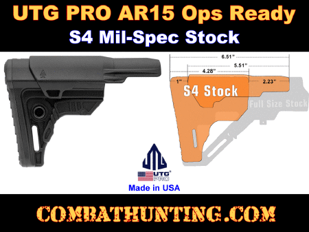 utg pro ar15 ops ready s4 combat utg pro ar15 ops ready s4 combat