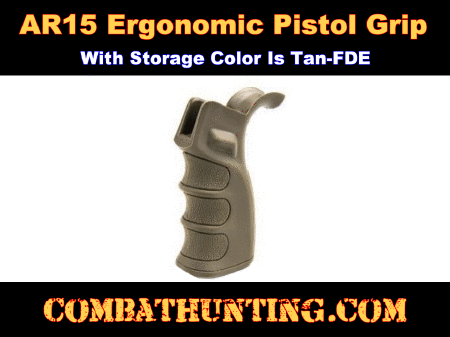 AR-15 A2 Ergonomic Pistol Grip Tan/FDE