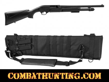 Charles Daly 301 Tactical Pump-Action Shotgun Scabbard Black