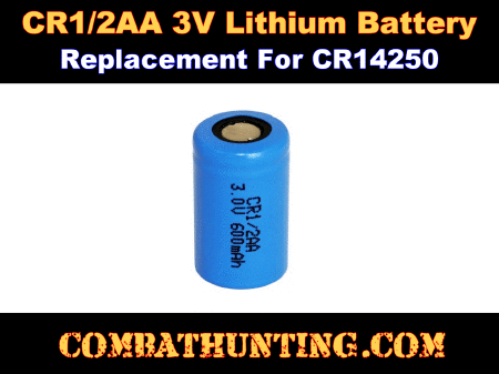 CR1/2AA 3V Lithium Battery - CR14250 Battery Replacement