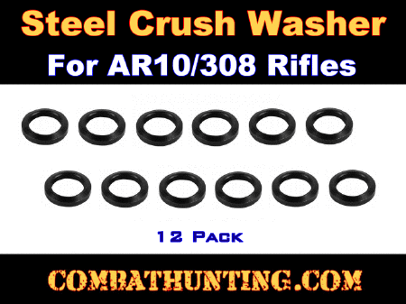 AR-10 / .308 Crush Washer 12 Pack