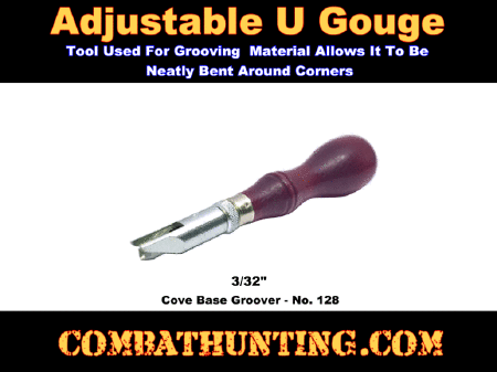 Adjustable U Gouge 3/32