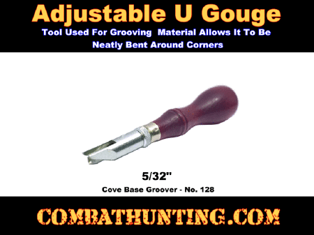 C.S. Osborne Adjustable Gouge #128 Leatherwork Tool Made In USA