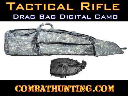 Sniper Rifle Drag Bag Digital Camo 46