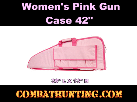 Pink Soft Gun Case 42