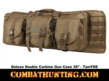 Double Carbine Case 36 Inches Tan/FDE