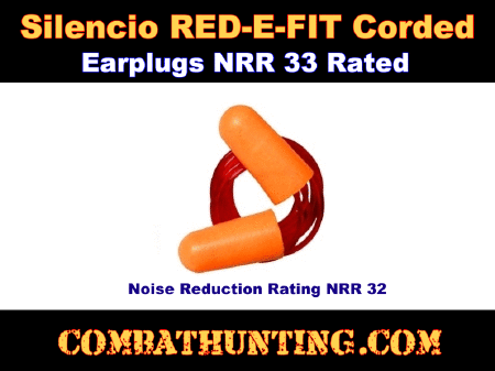 Silencio Corded Earplugs Hearing Protection