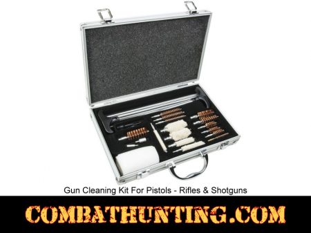 Universal Gun Cleaning Kit For Pistol, Rifle, Shotguns