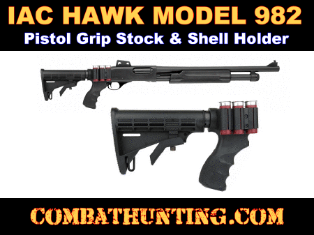 Hawk 982/981 Pistol Grip Stock & Side Saddle