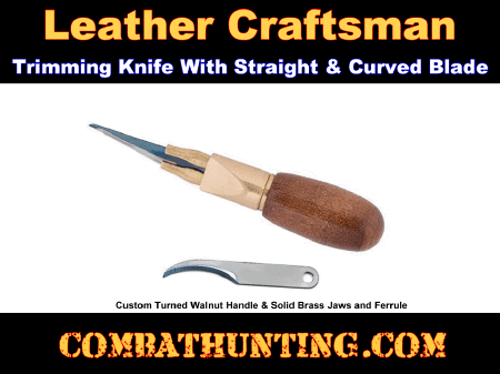 Leather Craftsman Industrial Trimming Knife-Small