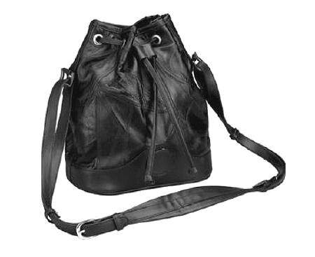 Italian Stone Design Genuine Leather Shoulder Bag