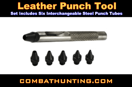 Leather Punch Set 7PC Leather Crafting Tool