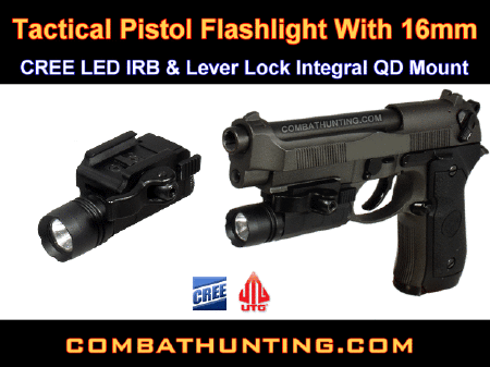 UTG Compact LED Pistol Flashlight 90 Lumens