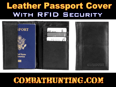 Passport Holder Cover Wallet RFID Blocking Security