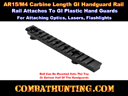 NcSTAR M4 Carbine Length Handguard Rail Black