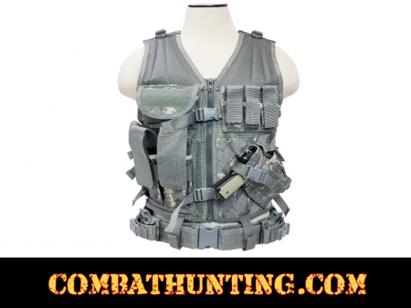 Ncstar Military Tactical Vest Acu Digital