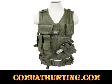 Ncstar Military Tactical Vest OD Green