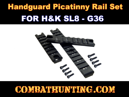 UTG MNTP503 Tactical Picatinny/Weaver Rail, Set 3 
