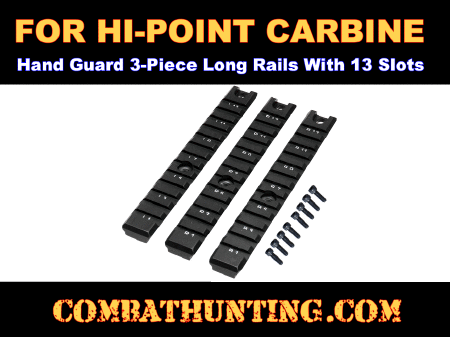 Hi Point Carbine Stock Handguard Rails 3Pc Set 6