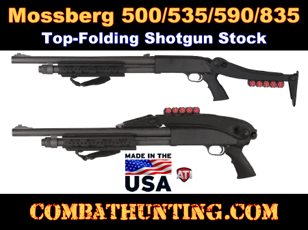 Mossberg Shotgun 500 590 835 Top Folding Stock ATI