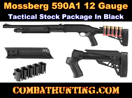 Mossberg 590A1 Tactical Adjustable Stock & Forend