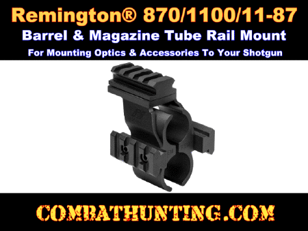 Remington 1100/11-87 Shotgun Barrel Rail Mount