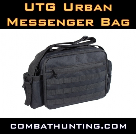 UTG Urban Messenger Bag Black