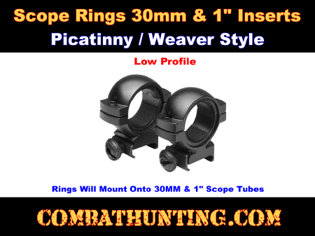 Scope Rings 30mm 1
