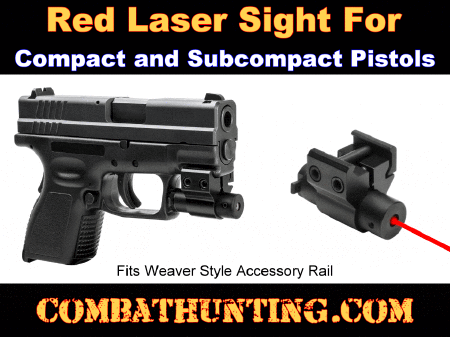 Sub Compact Pistol Laser Sight