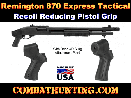 Remington 870 Express 12 Gauge Tactical Pistol Grip Recoil Reducing