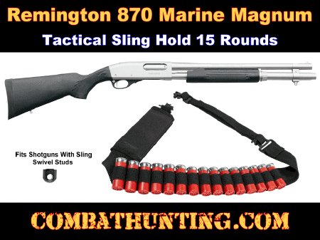 Remington 870 Marine Magnum Bandolier Sling