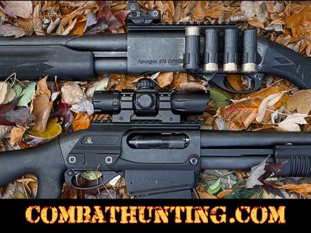 Remington 870 Shotgun Scope Combo – 4x32 Compact Scope With Saddle Mount & Rings | Perfect For Hunting